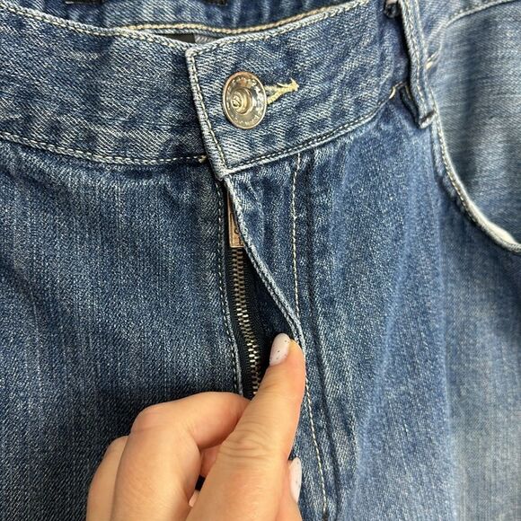 Sean John Cotton Medium Wash 90s Straight Leg Jeans Size 38 - Picture 2 of 10